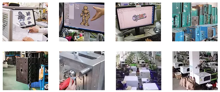 From design and 3D modeling to molds and factory production