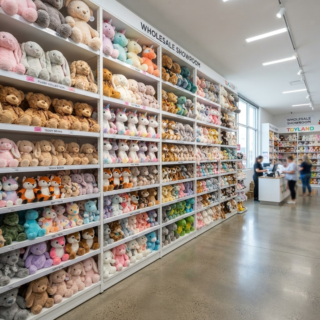 Plush toys display